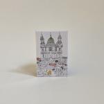 London Waiting fridge magnet